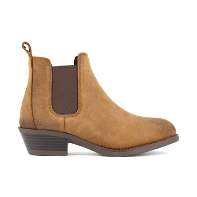 Durable Sports Sneakers Frye Women's Slip On Chelsea Work Boot Steel Toe - Dark Brown Durable Sports Sneakers Frye Women's Slip On Chelsea Work Boot Steel Toe - Dark Brown