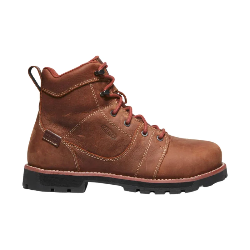 Best Dress Shoes KEEN Utility Women's Seattle 6 Inch Waterproof Aluminum Toe Work Boots - Gingerbread Best Dress Shoes KEEN Utility Women's Seattle 6 Inch Waterproof Aluminum Toe Work Boots - Gingerbread