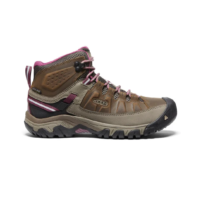 Comfortable Hiking Footwear Online Sale Women's Targhee III Waterproof Mid | Weiss/Boysenberry Comfortable Hiking Footwear Online Sale Women's Targhee III Waterproof Mid | Weiss/Boysenberry