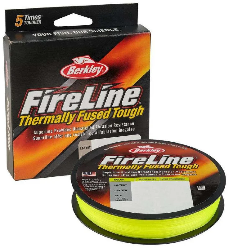 Berkley Fireline Braided Superline | 114Mt / 125Yd | Flame Green |