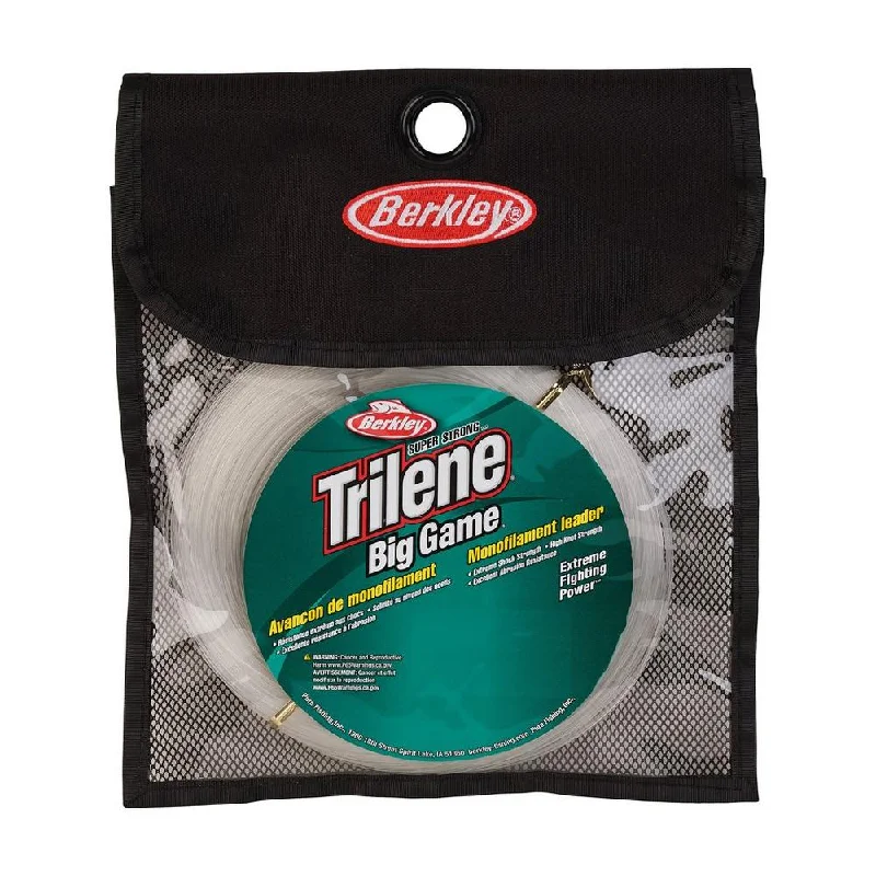 Berkley Trilene Big Game Monofilament Leader | 100Mt / 110Yd | Clear |