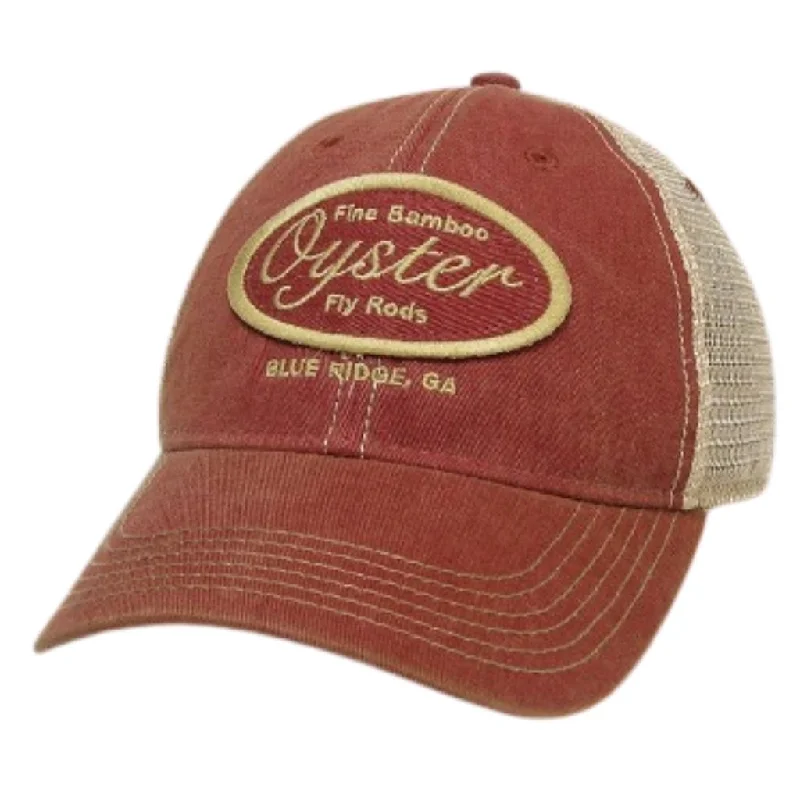 Cardinal Legacy Old Favorite Trucker Hat with tan Oyster patch