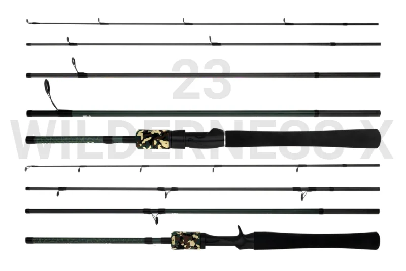 Daiwa 23 Wilderness X Graphite Travel Rods + Gift