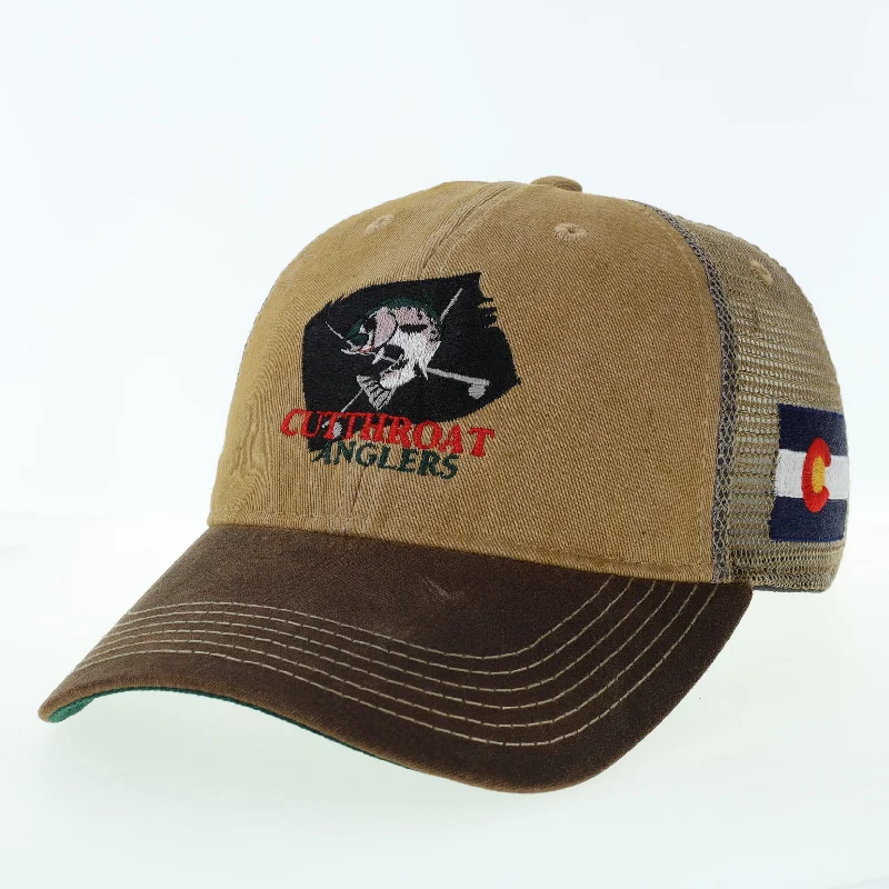 Legacy Cutthroat Anglers WXA Waxed Cotton Trucker Hat