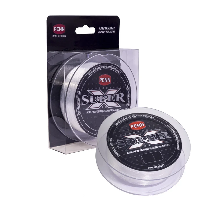 Penn Super X Mono Clear 300m Spools