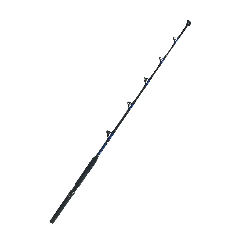 Black & Blue Roller Guide Boat Rod