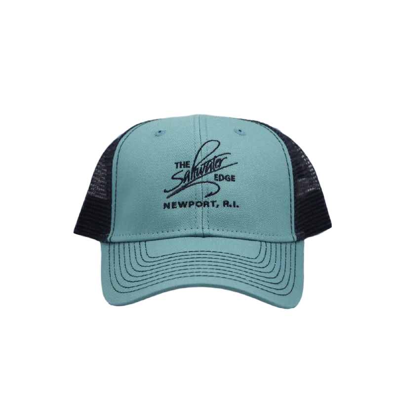 Saltwater Edge Logo Sideline Trucker Hat