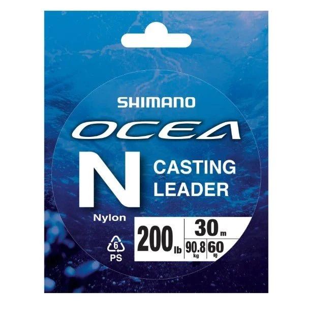 Shimano Ocea Nylon Casting Leader | 30Mt / 33Yd | Clear |