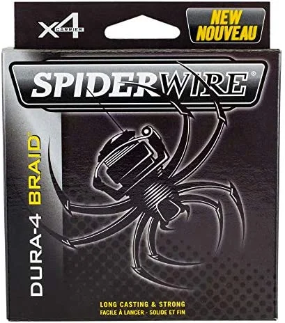 Spiderwire Dura 4 Braid Fishing Line | 114Mt / 125Yd | Moss Green |