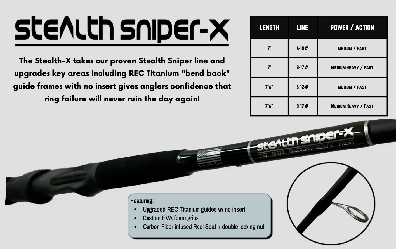 Stealth Sniper-X Rod