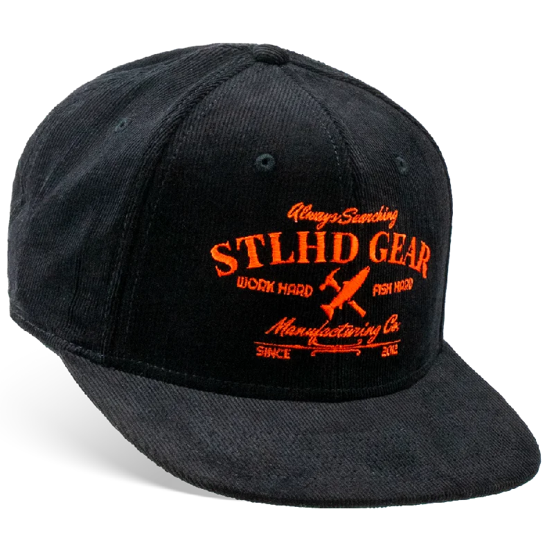 STLHD Grindstone Flat Bill Corduroy Trucker