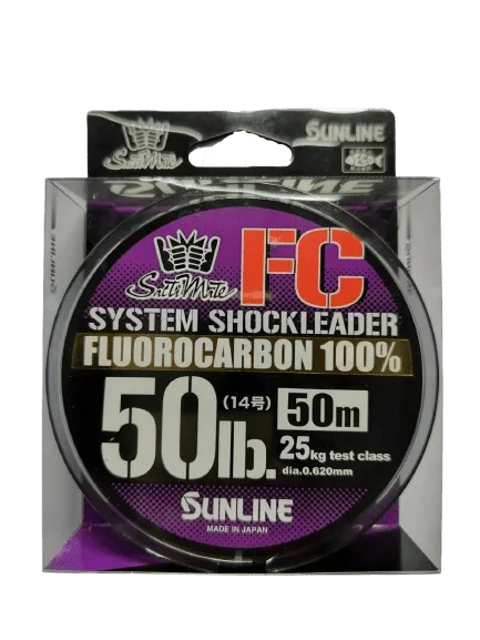 Sunline Saltimate System FC Shock Leader | 50Mt / 55Yd | Clear |