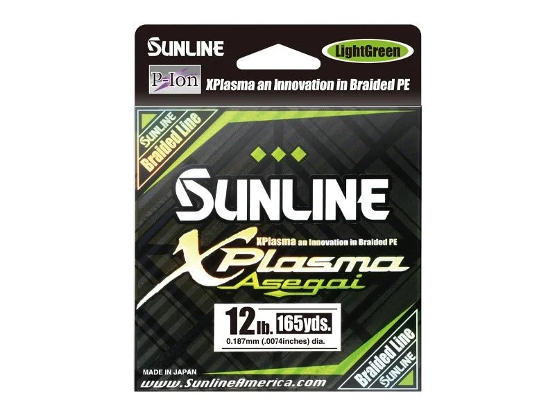 Sunline X Plasma Asegai Braided Fishing Line | 300Mt / 325Yd | Dark Green |