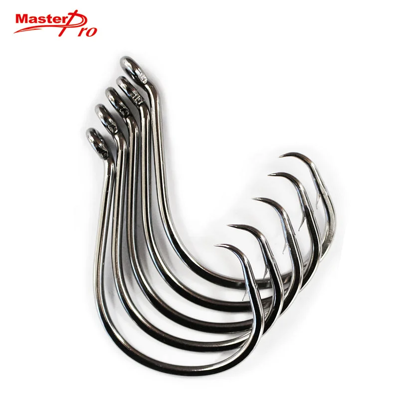 100pcs Premium Quality Chemically Sharpened Octopus Circle Hooks Fishing Hooks