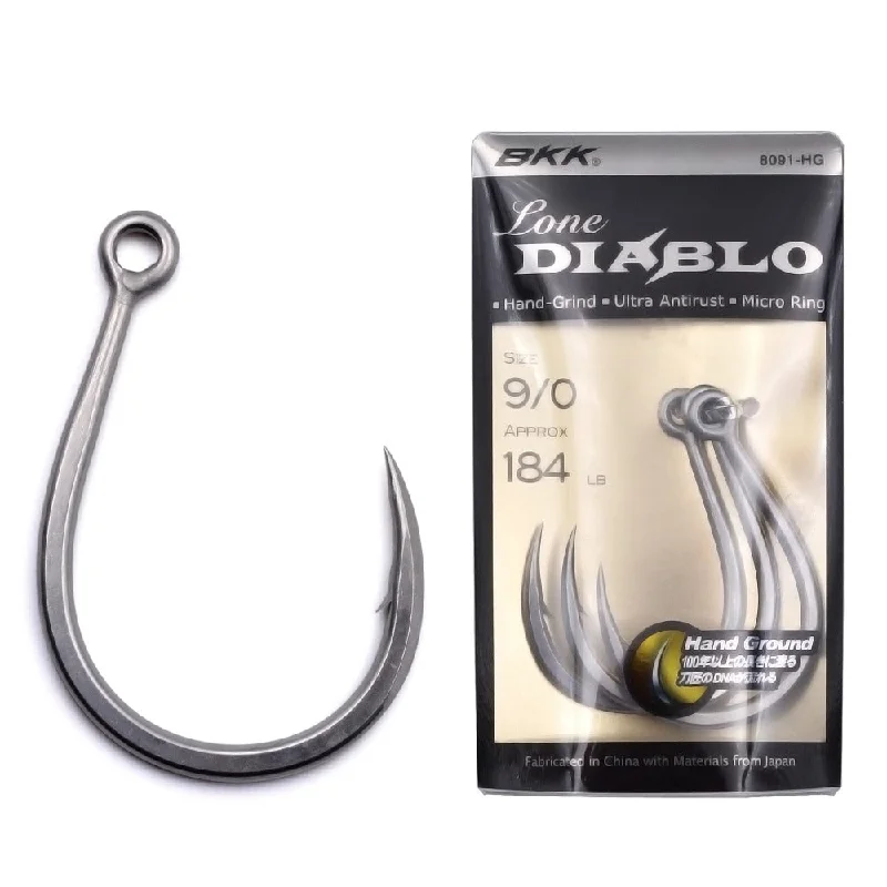 BKK 8091 DIablo jig hook big game fishing jig hooks for sea jigging lure High Carbon fishing hooks