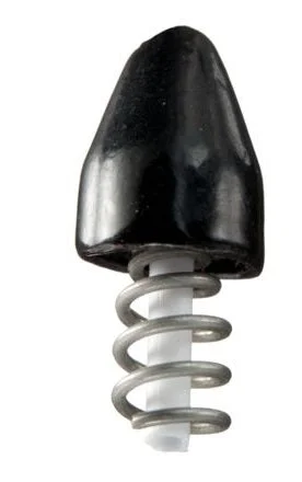 Bullet Weight Screw-in Sinker Black 1oz 2ct