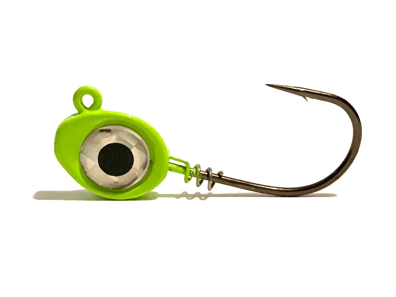 Chartreuse BMF Eye Jig