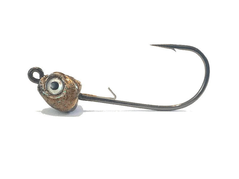 Copper Flakes J-Slammer Saltwater Jig Heads 3pk