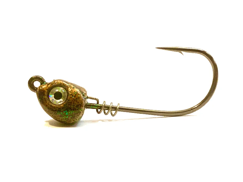 Copper Inshore Slammer Saltwater Jig Heads 3pk