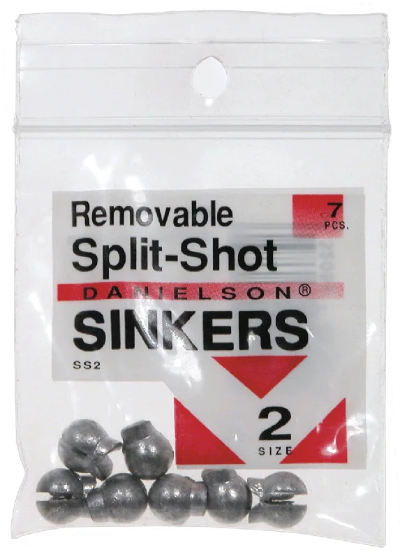 Danielson Removable Round Split-Shot Sinkers