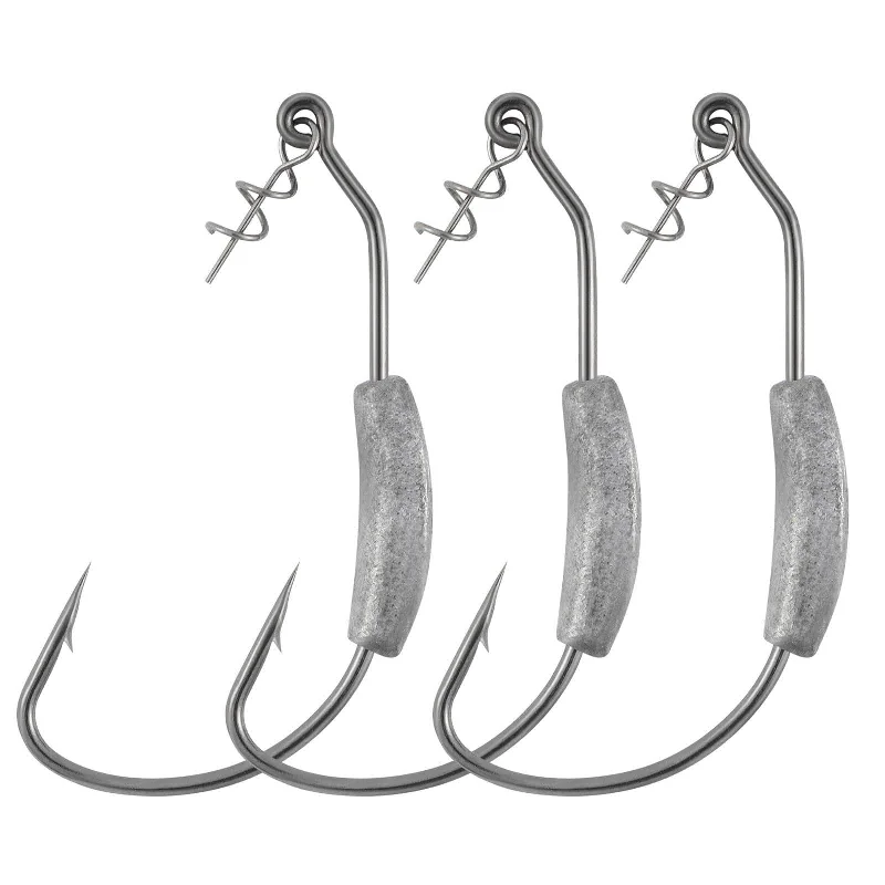 Dr.Fish 20pcs Weighted Swimbait Hook 1/6-1/4oz