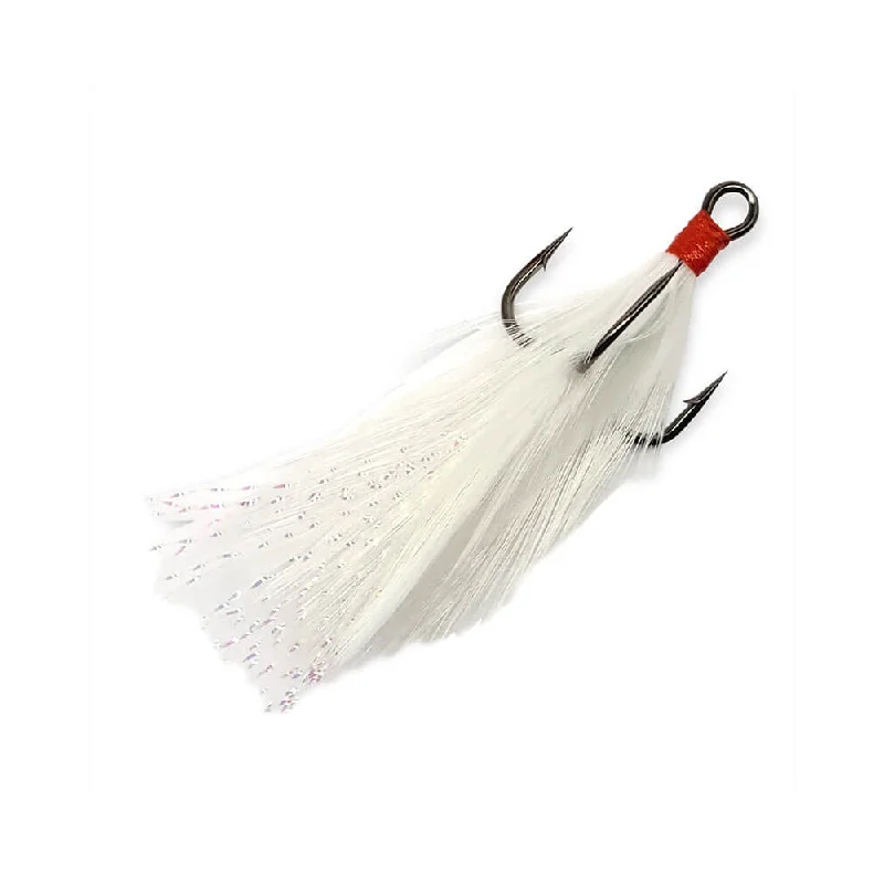 Gamakatsu Feathered Treble Trailer Hooks