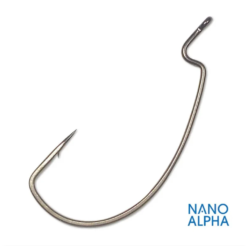 Gamakatsu Offset Shank EWG Nano Alpha Worm Hooks