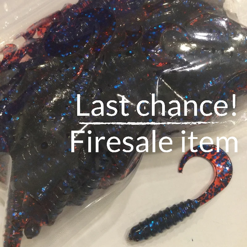 best spinning combos under $100 Grubs PLUM SPARKLE