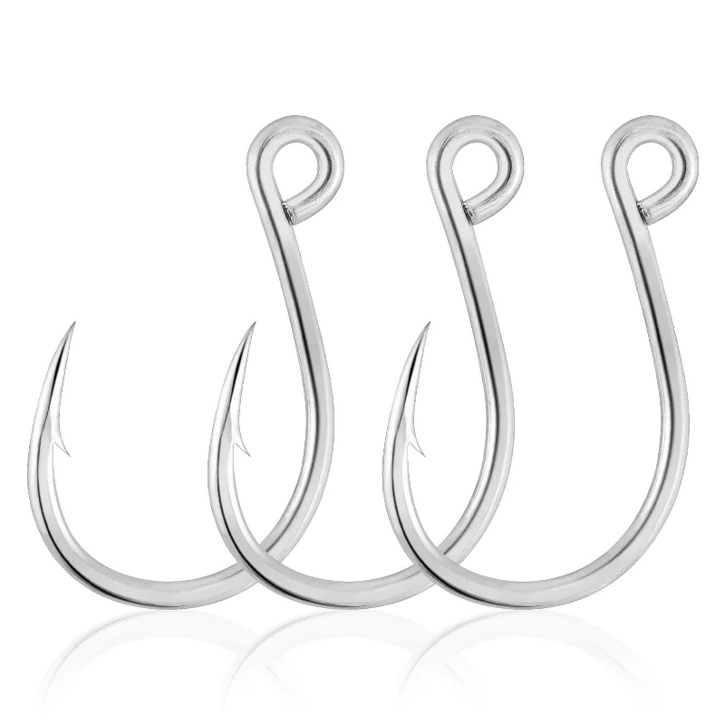 Dr.Fish 30pcs Inline Single Hooks #8 to 9/0