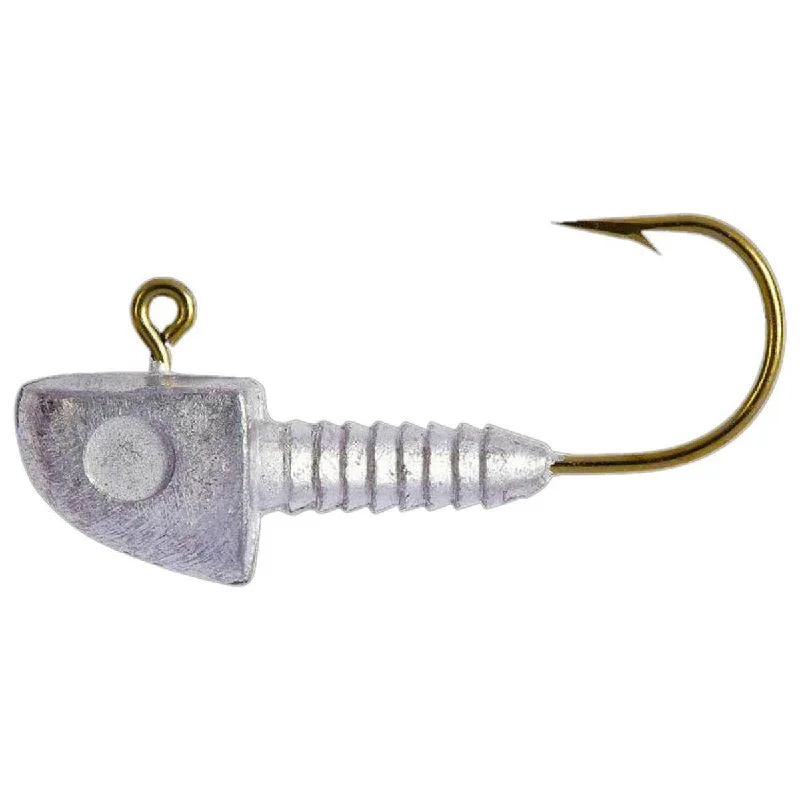 Lunker City Ultralite Fin-S Swimbait Jig Head - Unpainted, 1/16oz