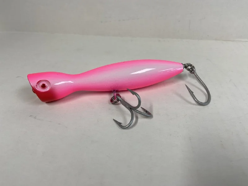 Super Strike Little Neck Popper 1-1/2oz Flo-Pink/White PP4W-A21