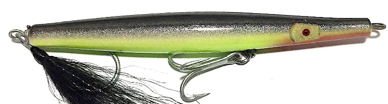 Super Strike Super "N" Fish 1.7oz Needle Fish Black Chartreuse