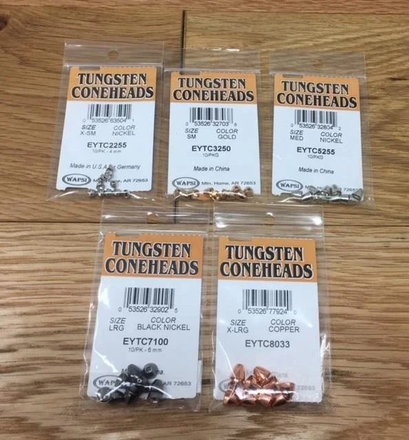 Wapsi Tungsten Coneheads 10 Pack